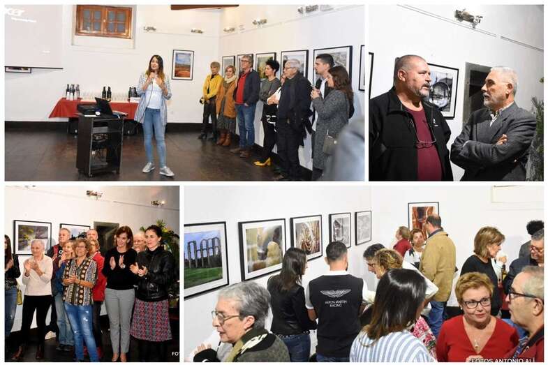La muestra se inauguró esta noche en la sede del Círculo Cultural de Telde (foto TA)